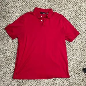 Red Murano polo in Medium